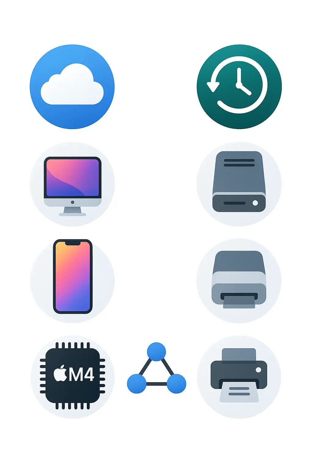 Mac Support Icons